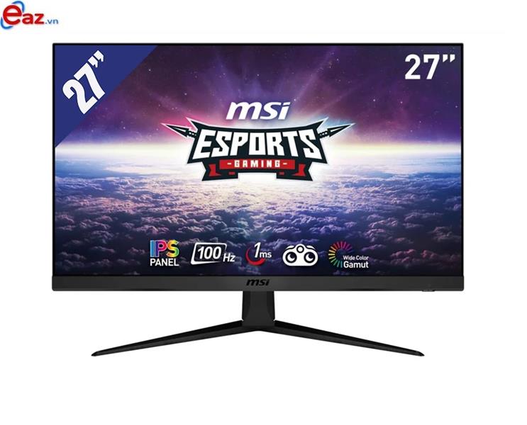 M&#224;n H&#236;nh LCD MSI G2712V | 27 inch Full HD IPS 100Hz | HDMI 1.4b | DisplayPort 1.2 | 0124